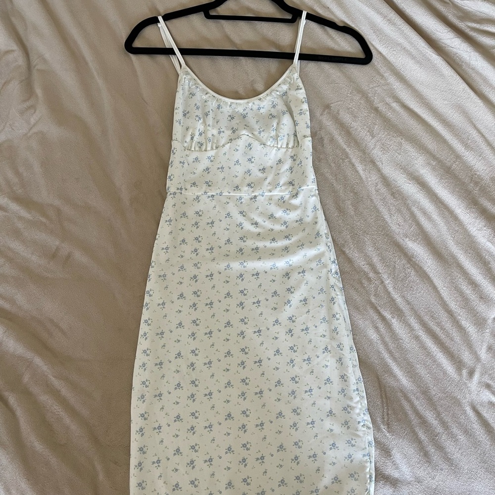 Tiger Mist Floral Bodycon Mini Dress
